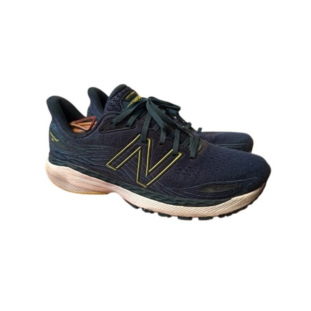 New Balance Fresh Foam X 860v12 Mens Running‎ Shoes Navy Yellow Size 11 2E